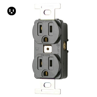 Ổ cắm chân dẹp Meikosha ME2817