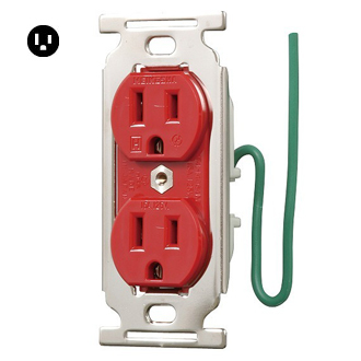 Ổ cắm chân dẹp Meikosha ME2851R