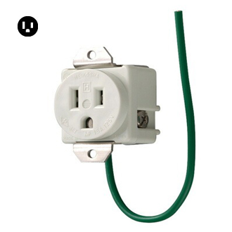 Ổ cắm chân dẹp Meikosha ME2853T1