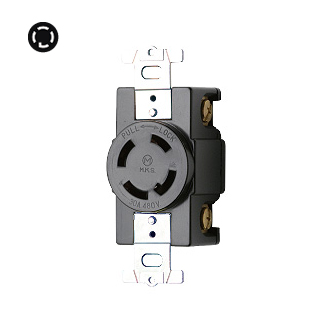 Ổ cắm chấu khóa Meikosha MH2880