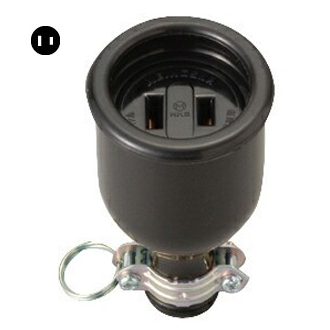 Ổ cắm nối cao su Meikosha MC2608