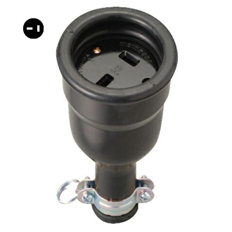 Ổ cắm nối cao su Meikosha MC2609