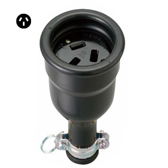 Ổ cắm nối cao su Meikosha MC2610