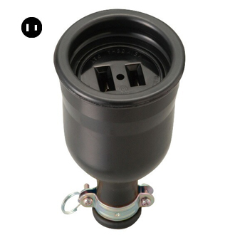 Ổ cắm nối cao su Meikosha MC2611