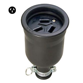 Ổ cắm nối cao su Meikosha MC2612