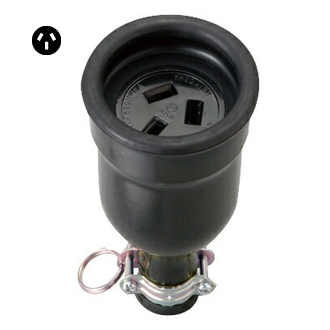 Ổ cắm nối cao su Meikosha MC2614-N