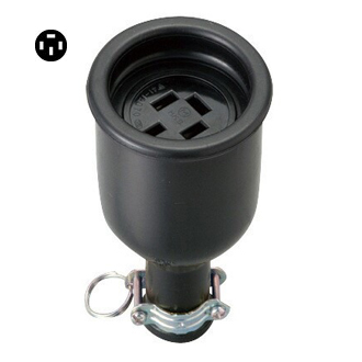 Ổ cắm nối cao su Meikosha MC2620
