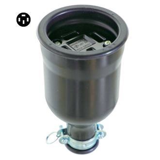 Ổ cắm nối cao su Meikosha MC2623-N